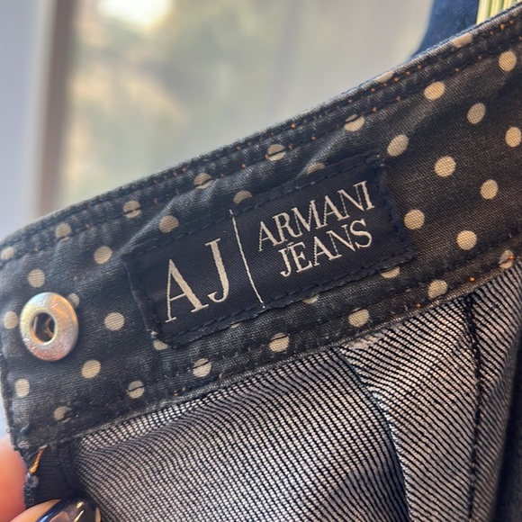ARMANI JEANS DENIM PENCIL SKIRT - SIZE SMALL - Picture 5 of 8